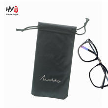 New design funny cute microfiber eyeglasses bag